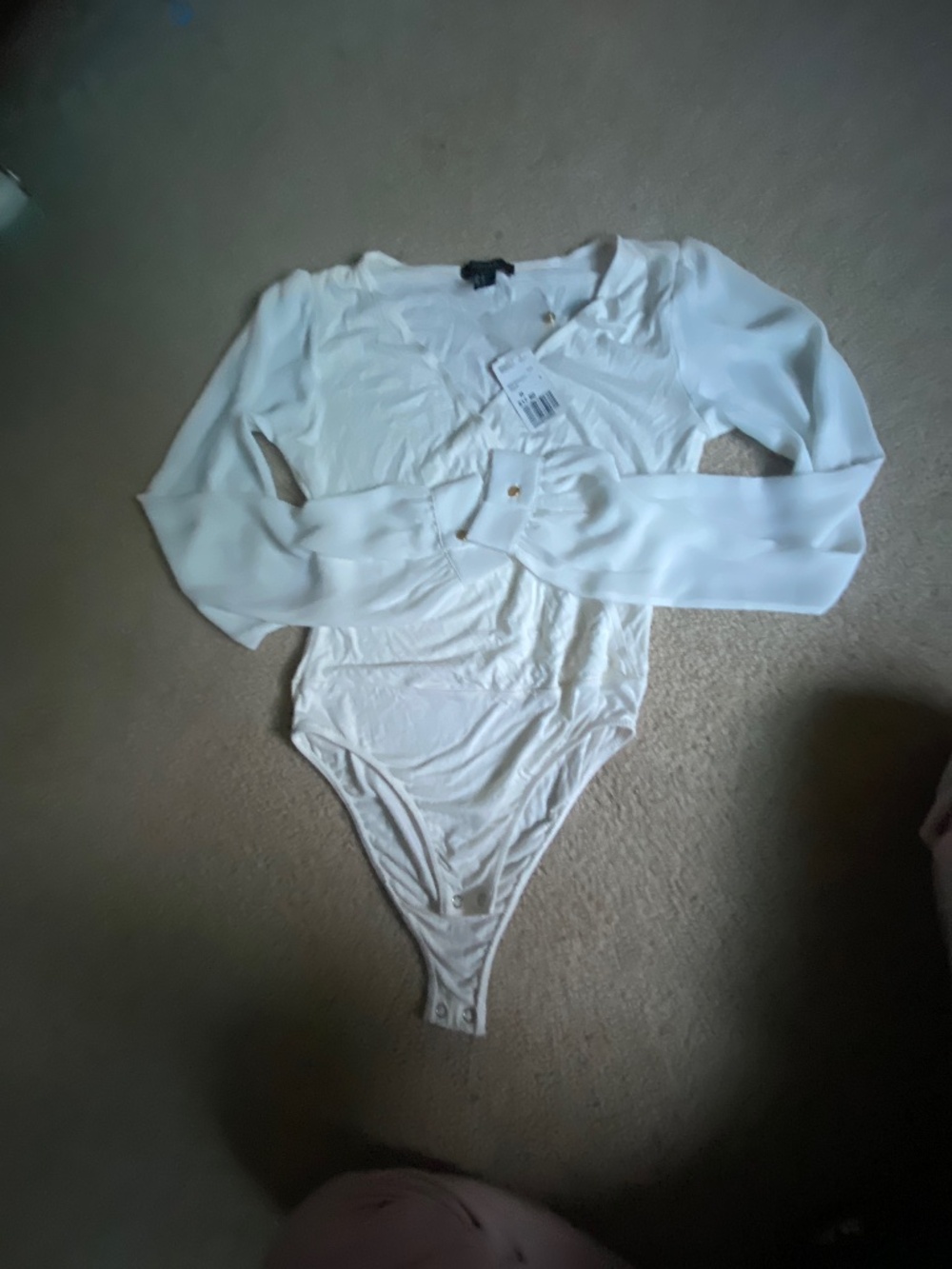 Long sleeve fox wrap body